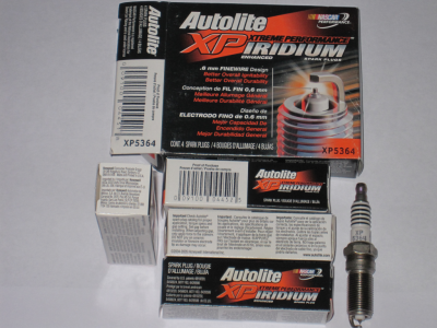 Autolite XP5364 Iridium Spark Plugs Package